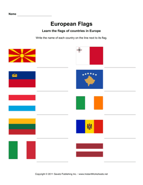 European Flags 3