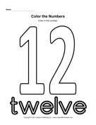 Color Number 12 