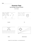 Color Oceania Flags 1