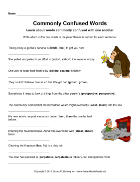 Commonly Confused Words 11