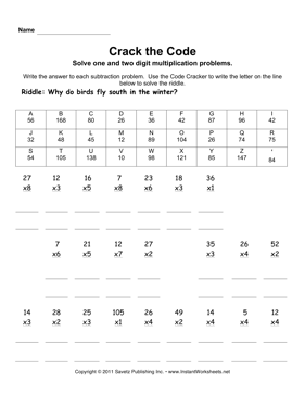 Crack Code Multiplication 