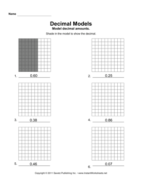 Decimal Models 2 