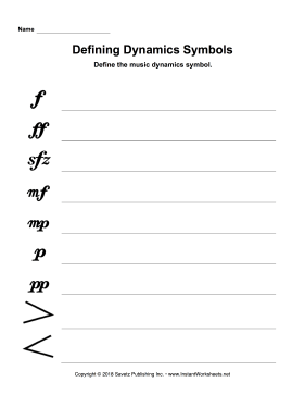 Defining Dynamics Symbols