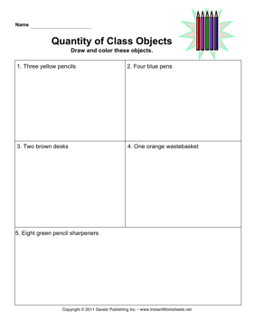 ESL Quantity Class Objects 