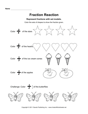 Fraction Reaction 