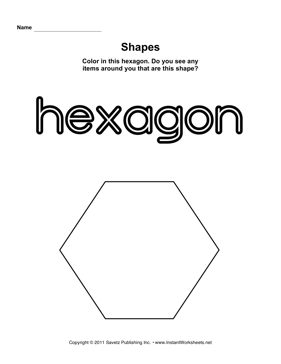 Hexagon Shape 