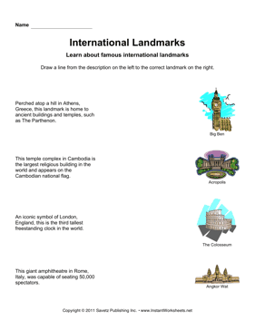 International Landmarks 1