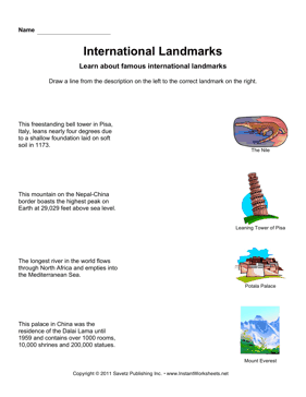 International Landmarks 3