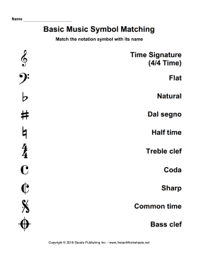 Matching Music Notation Symbols