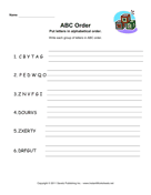 ABC Order K 