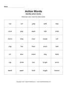 Action Words 