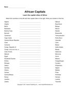 African Capitals 1 