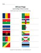 African Flags 1 