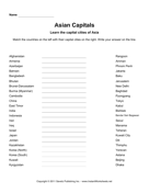 Asian Capitals 1