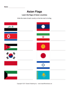 Asian Flags 2