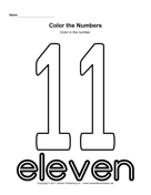 Color Number 11 