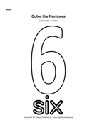 Color Number 6 