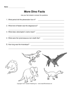Dinosaur Facts 