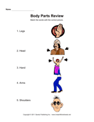 ESL Body Parts Review 