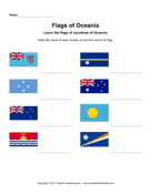Flags Oceania 1