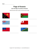 Flags Oceania 2