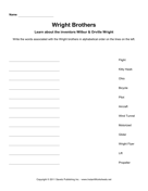 Important Inventors Alphabetize Wright Brothers
