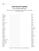 International Capitals 