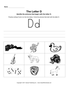 Letter D Pictures 