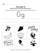 Letter G Pictures 