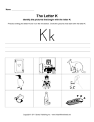 Letter K Pictures 