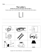 Letter L Pictures 