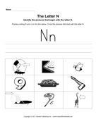Letter N Pictures 