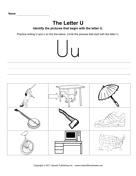 Letter U Pictures 