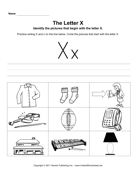 Letter X Pictures 