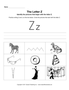 Letter Z Pictures 
