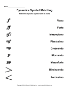 Matching Dynamics Symbols