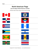 North American Flags 1