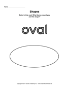Oval Shape 