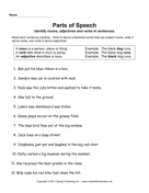 Parts Speech 