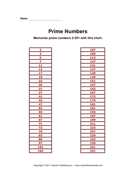 Prime Numbers 