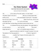 Solar System Facts 