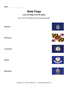 State Flags KS MD