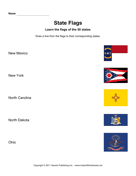 State Flags NM OH
