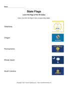 State Flags OK SC