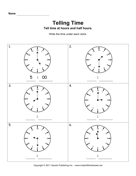 Telling Time 1 