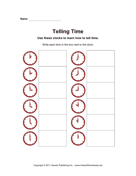 Telling Time 5 